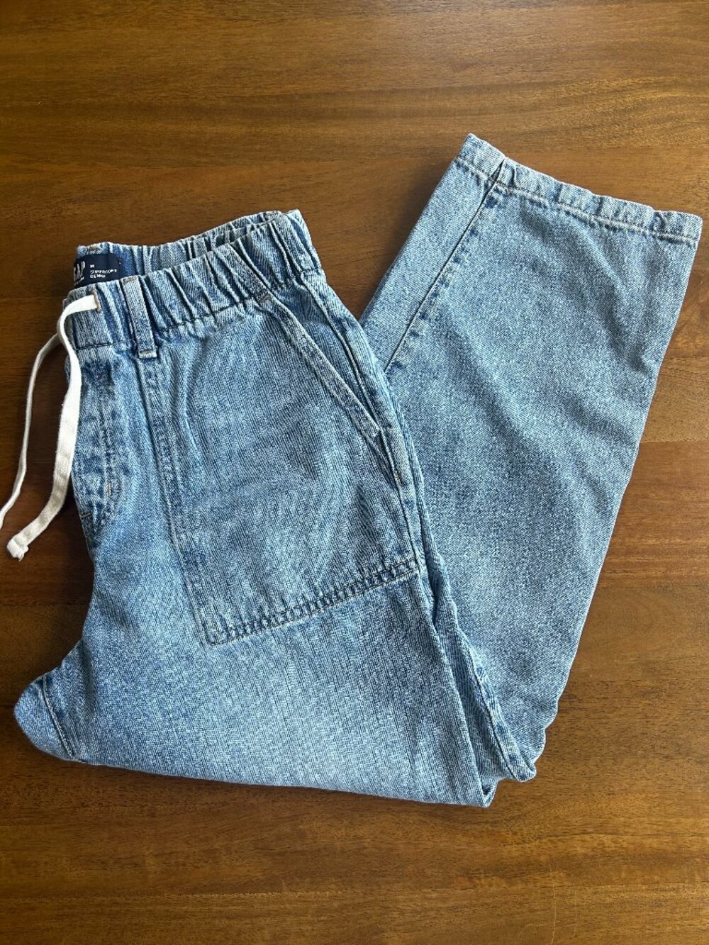 Gap Jeans - High Rise Easy Drawstring Jeans, Size M